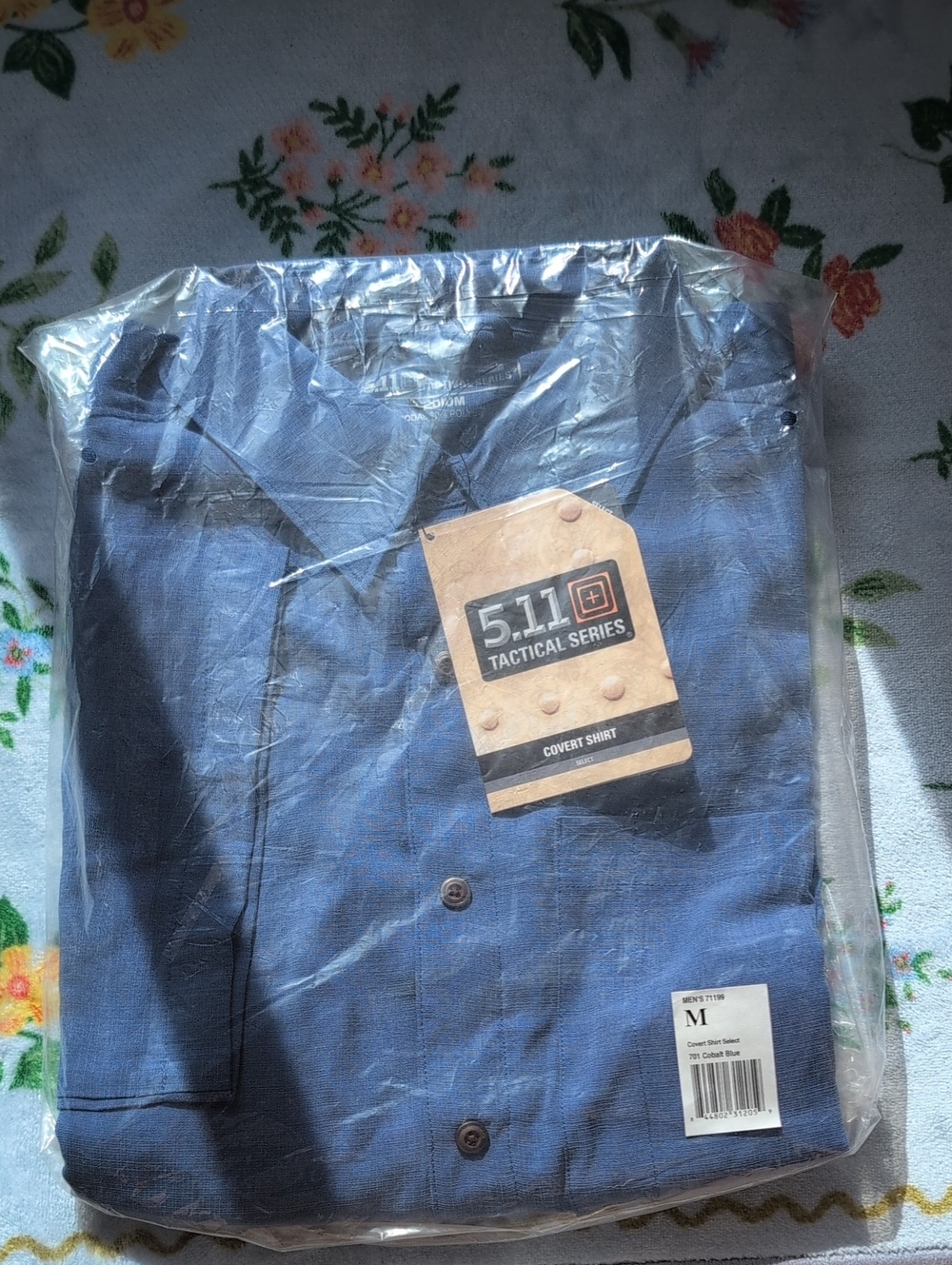NWT - 5.11 Tactical Covert Shirt in Cobalt Blue Style 71199 - select